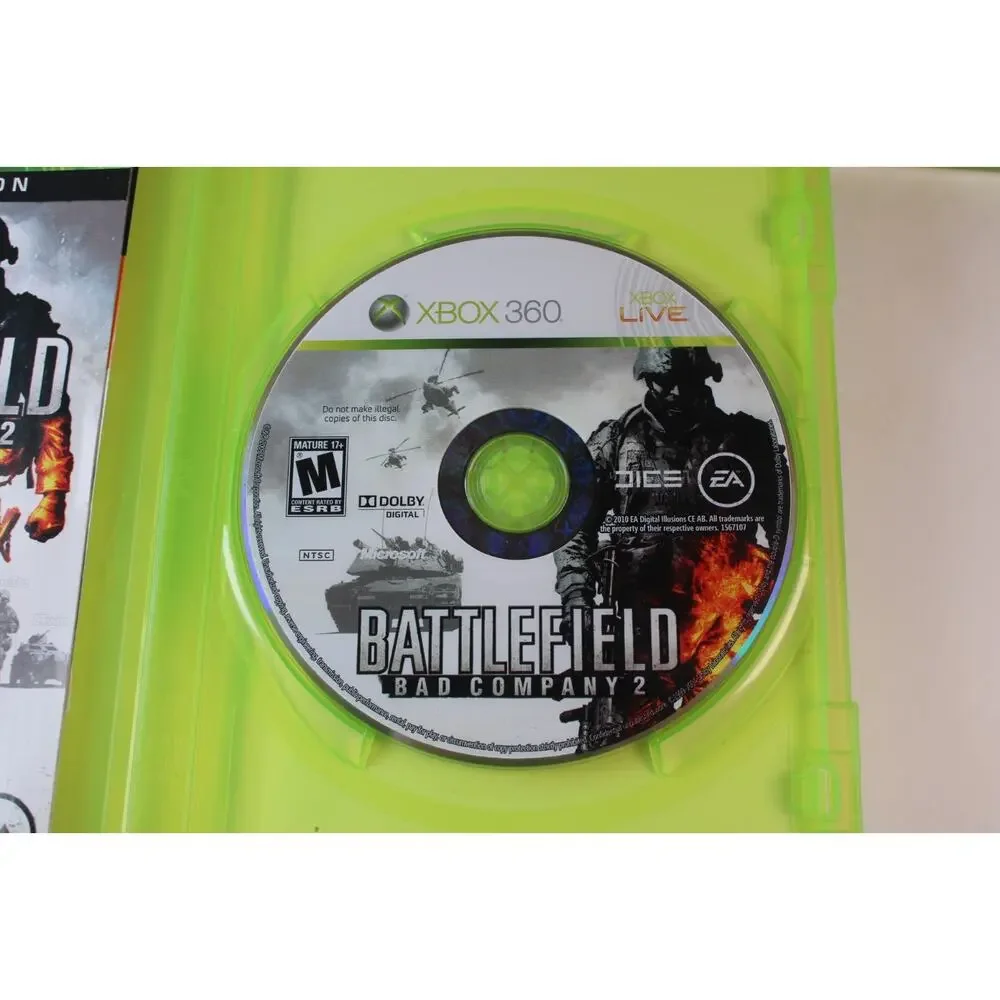 3 game lot/bundle: Battlefield 2, 3, 4 (Microsoft Xbox 360) Authentic, Tested